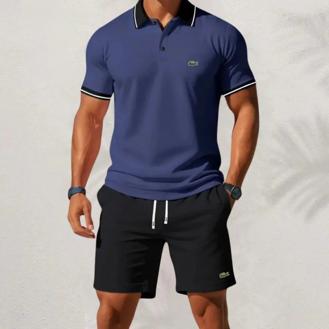 Conjunto de Polo y Pantalones Cortos