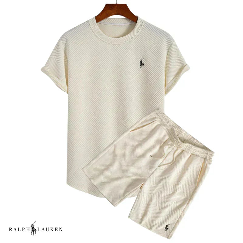 Conjunto de Camiseta y Pantalones Cortos para Hombre