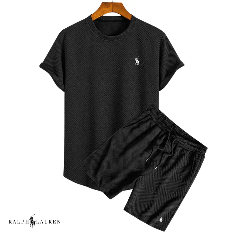 Conjunto de Camiseta y Pantalones Cortos para Hombre