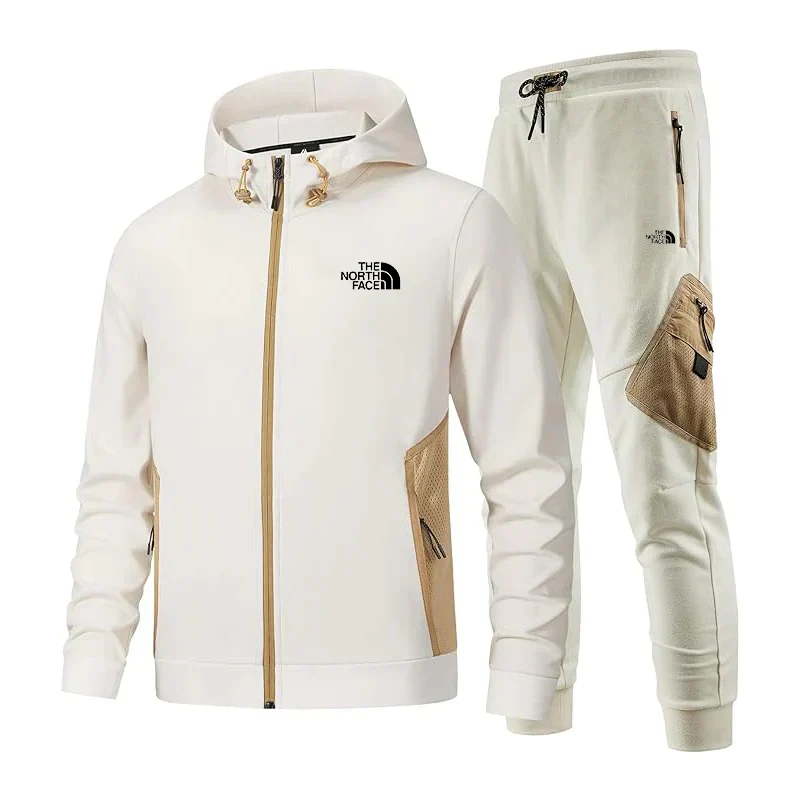Sudadera con Capucha de Manga Larga, Conjunto de Chándal, Casa Serrano