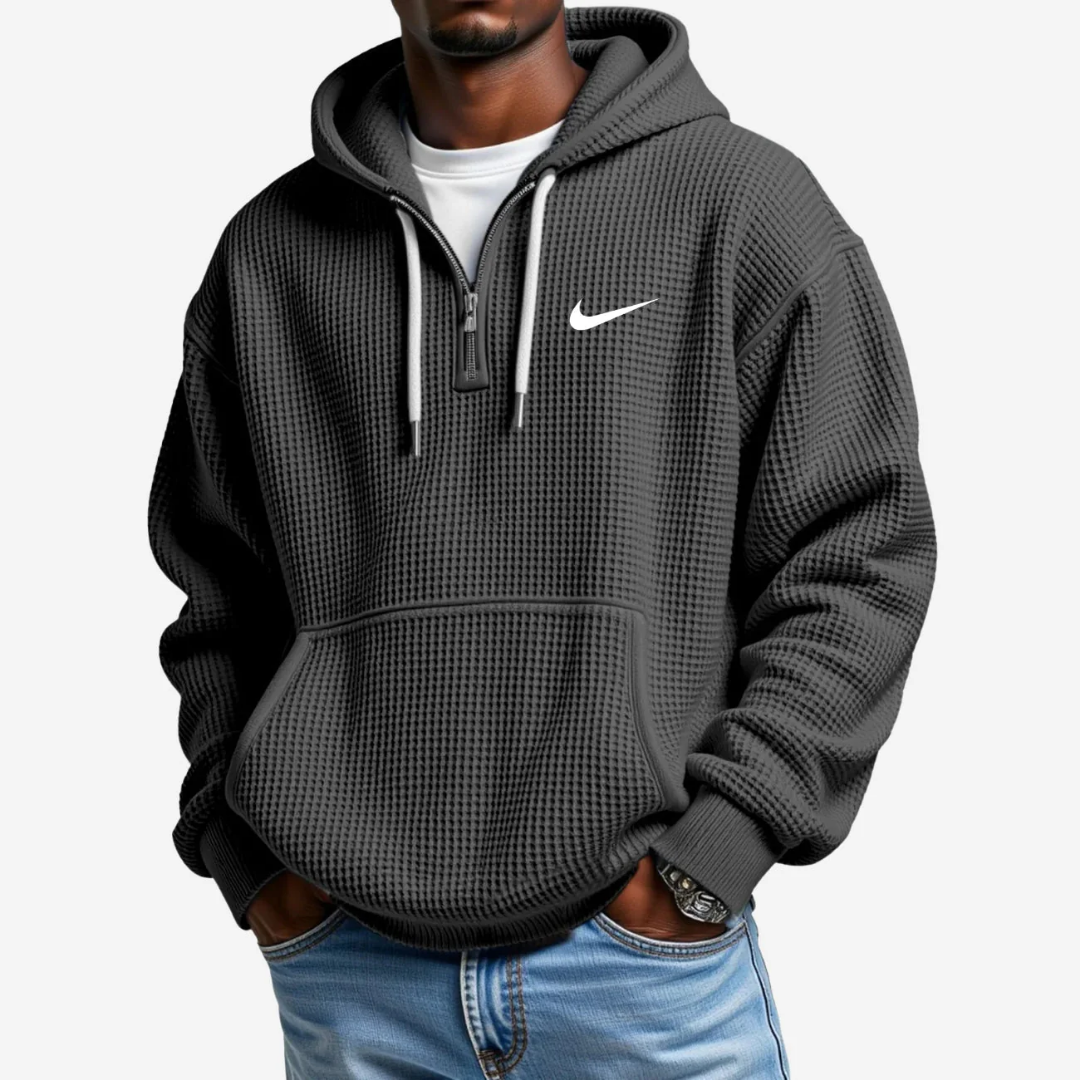 Sudadera con Superficie Texturizada