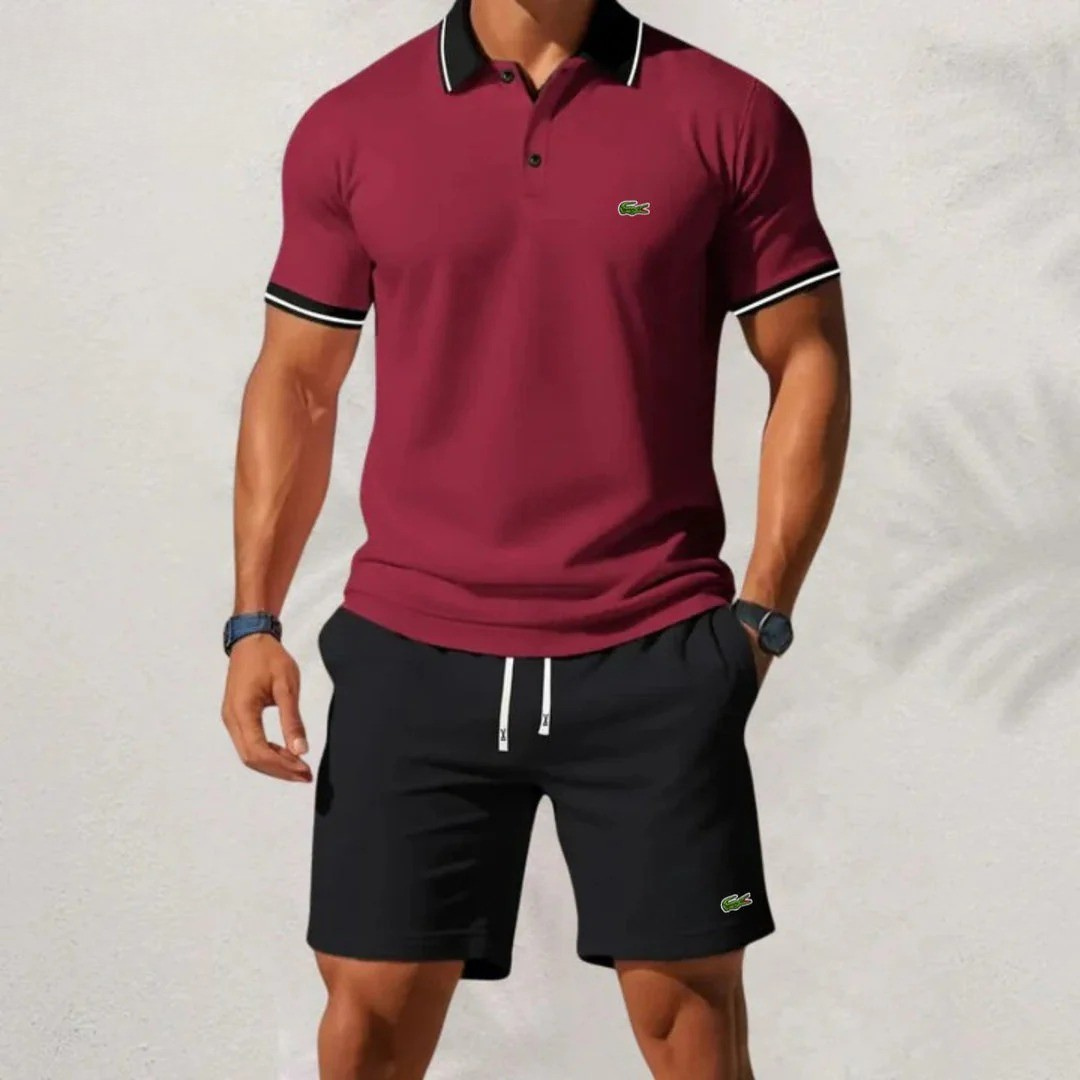 Conjunto de Polo y Pantalones Cortos