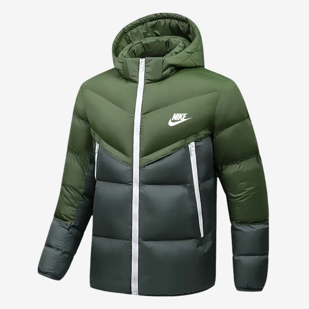 Chaqueta Acolchada con Capucha