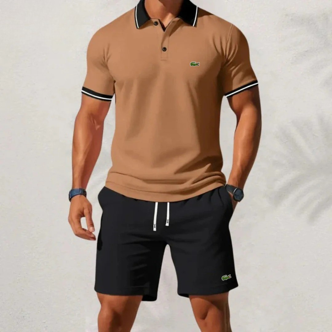 Conjunto de Polo y Pantalones Cortos