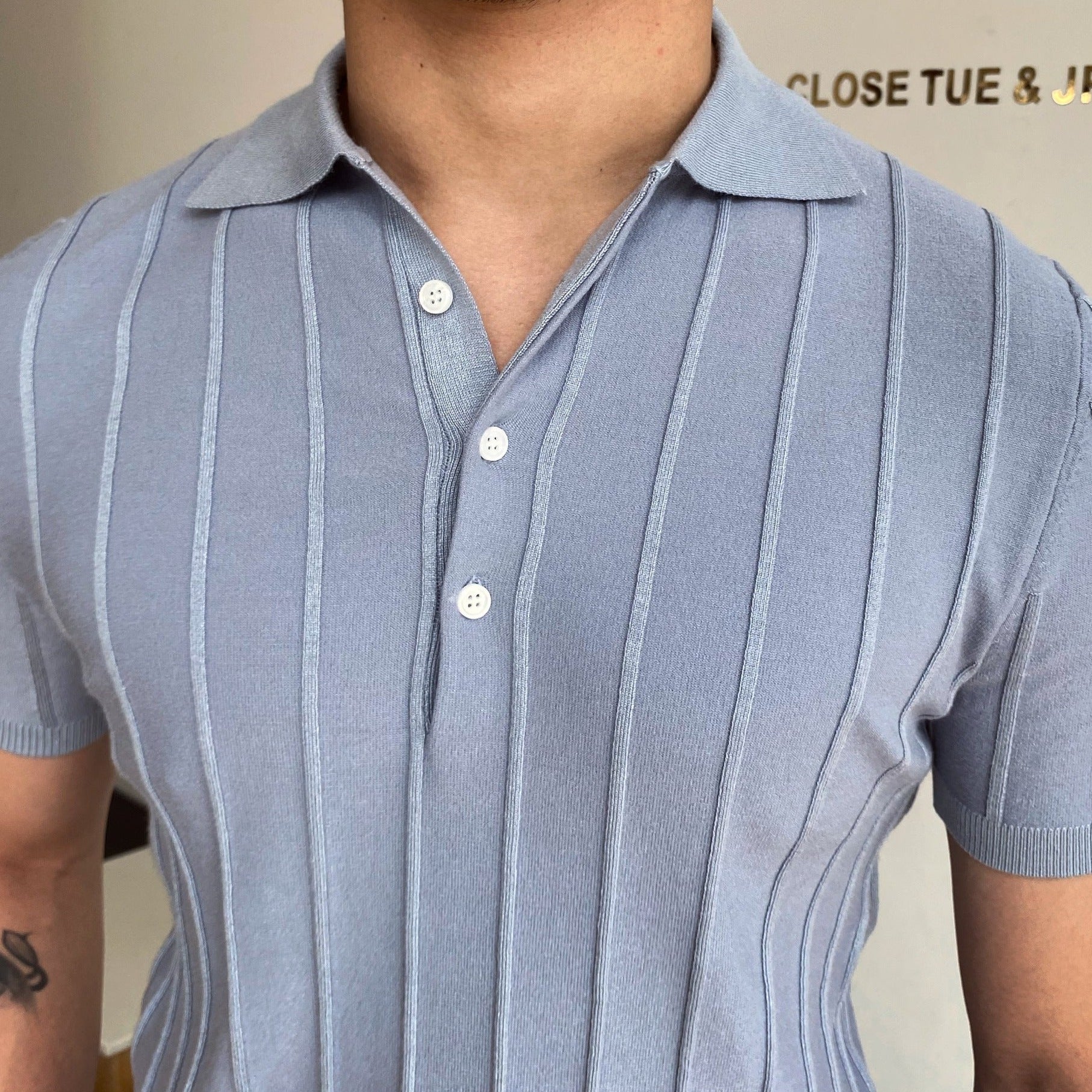 Polo a rayas